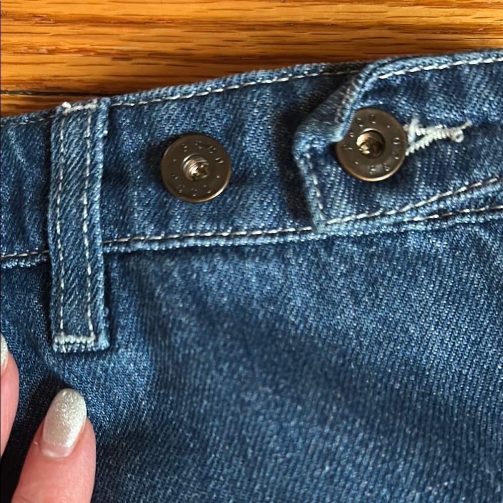 Classic High-Rise Blue Women's Jeans - Picture 5 of 7